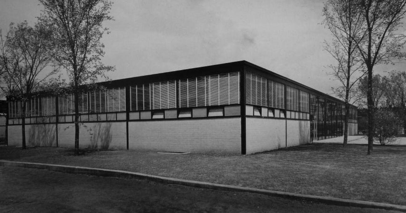 Vista exterior del Commons Building