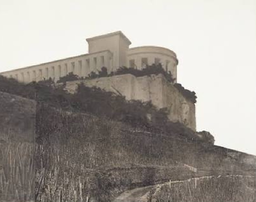 Proyecto para un monumento a Bismarck sobre una ladera