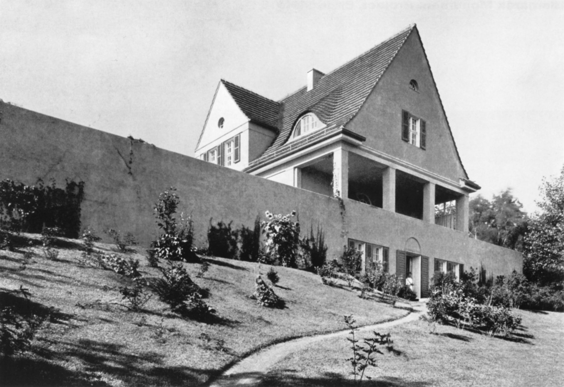 Vista exterior de la Casa Riehl